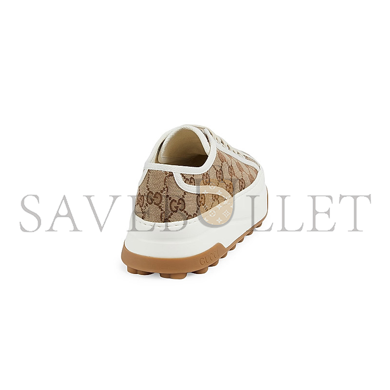 GUCCI TENNIS TRECK LOW-TOP SNEAKERS